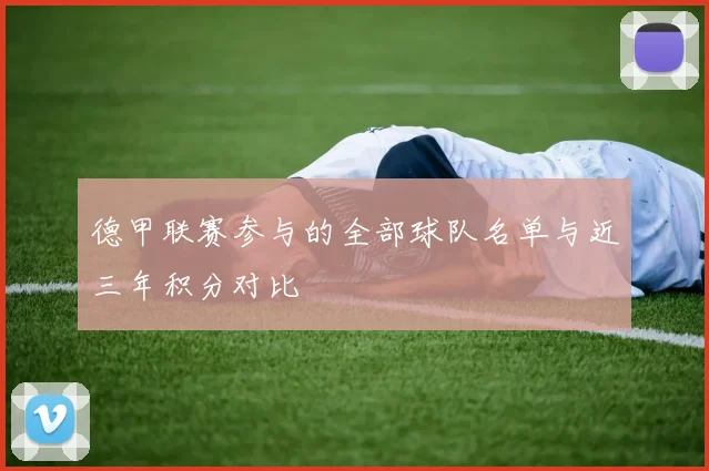 德甲联赛参与的全部球队名单与近三年积分对比