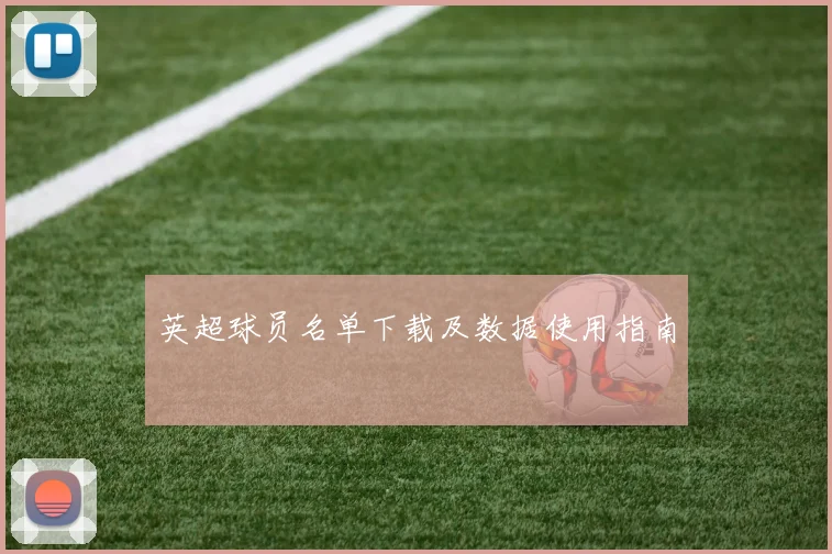 英超球员名单下载及数据使用指南